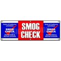 Signmission SMOG CHECK BANNER SIGN auto automotive pollution car inspection B-72 Smog Check